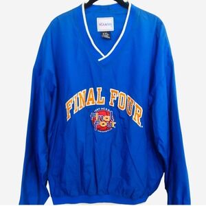 Vintage‎ 1997 NCAA Action Final Four Indianapolis Pullover Windbreaker Men's XXL